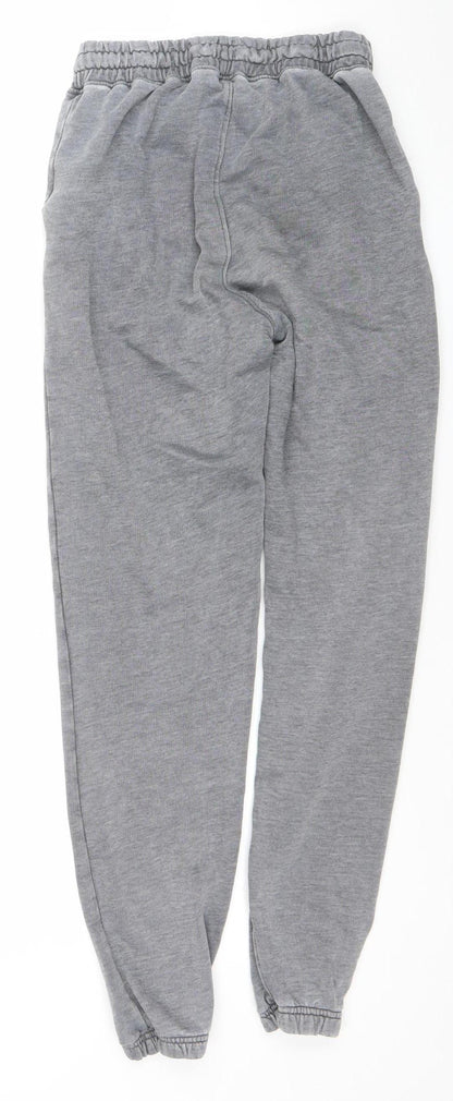Womens UK Size 6 New Look Regular Fit Jogger Grey Trousers