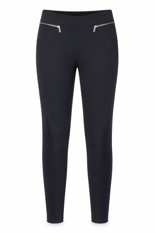 Womens UK Size 6 Zara Basic Slim Fit Jegging Black Trousers