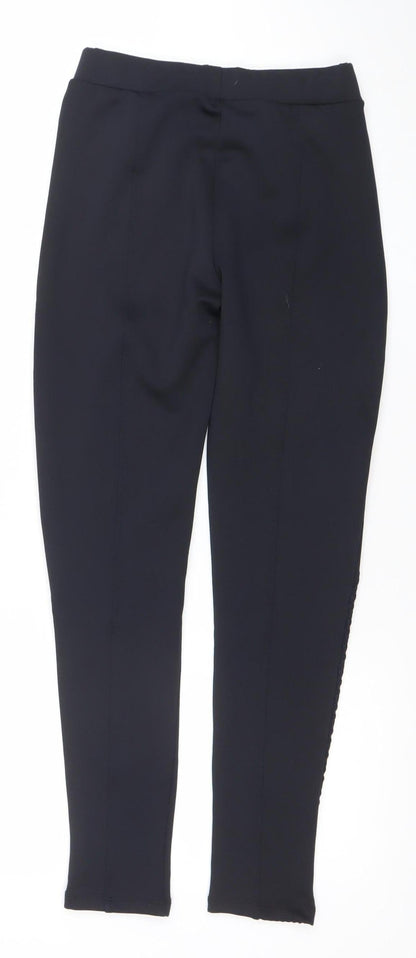 Womens UK Size 6 Zara Basic Slim Fit Jegging Black Trousers