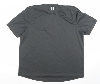 Mens UK Size XL Dunnes Stores Grey Gym & Training Running & Jogging Walking T-Sh