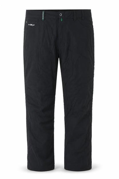 Mens UK Size 48 Chervo Regular Fit Casual Travel Sports Black Trousers