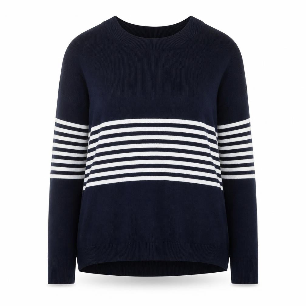 Womens UK Size 6 The White Company Blue Pullover Jumper