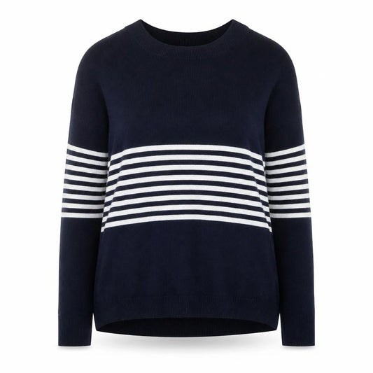 Womens UK Size 6 The White Company Blue Pullover Jumper