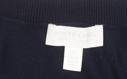 Womens UK Size 6 The White Company Blue Pullover Jumper