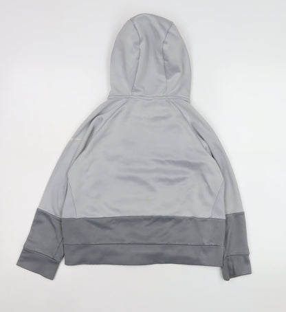 Boys UK Size 10-12 Years Nike Grey Pullover Hoodie