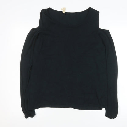 Womens UK Size 18 Phase Eight Black Basic Blouse