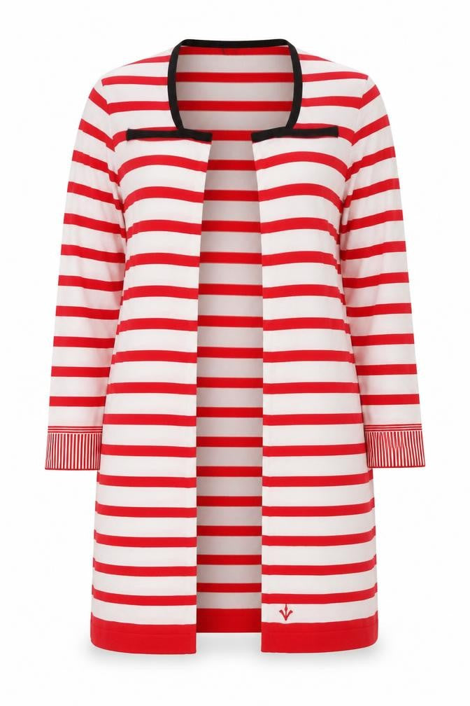 Womens UK Size L ADIA fashion Red Basic Jacket