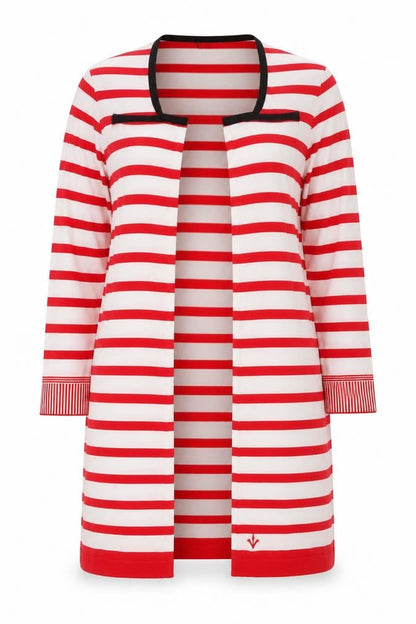 Womens UK Size L ADIA fashion Red Basic Jacket