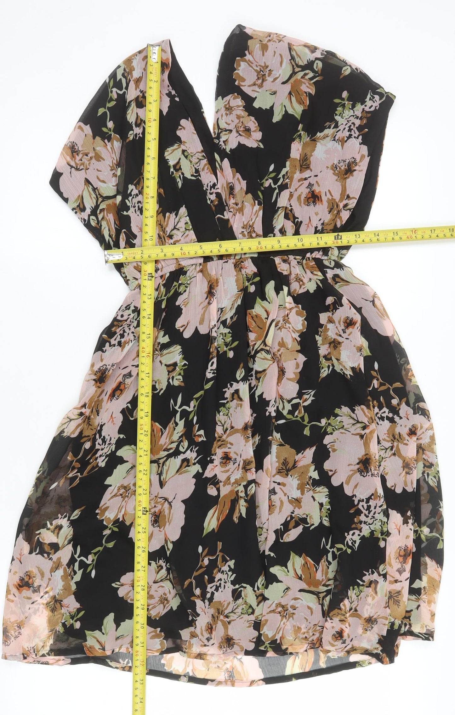 Womens UK Size S VERO MODA Fit & Flare Dress