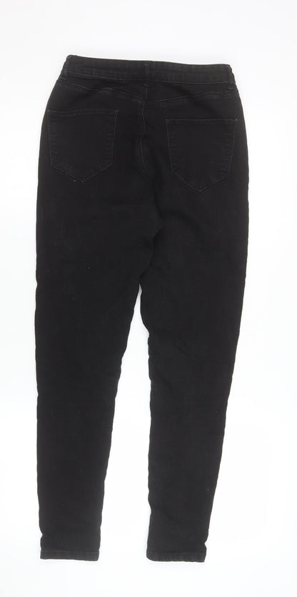 Womens UK Size 10 Dorothy Perkins Slim Fit Skinny Black Jeans