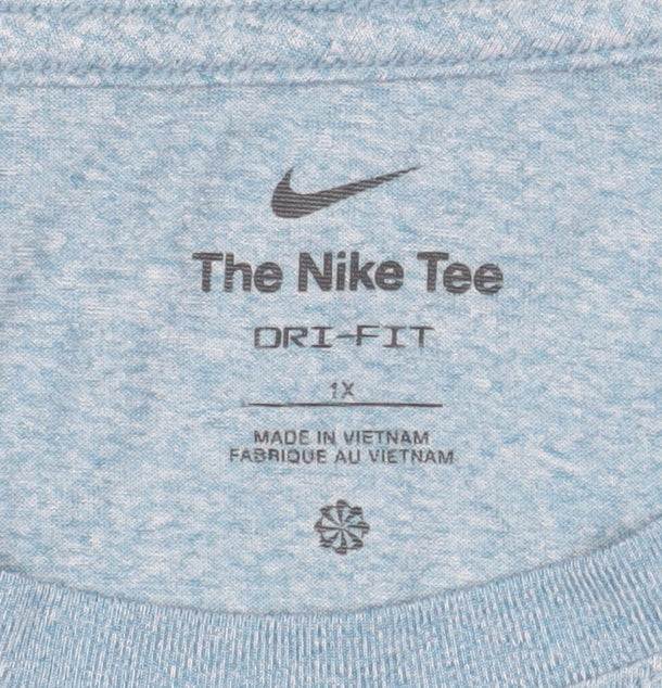 Mens UK Size XL Nike Blue  T-Shirt