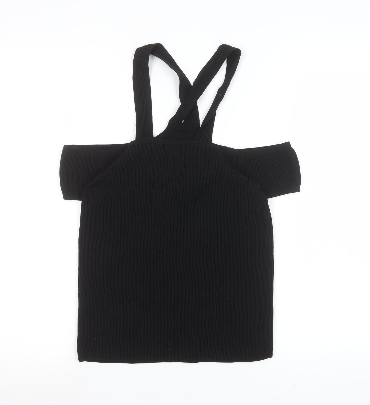 Womens UK Size 16 River Island Black Camisole Tank