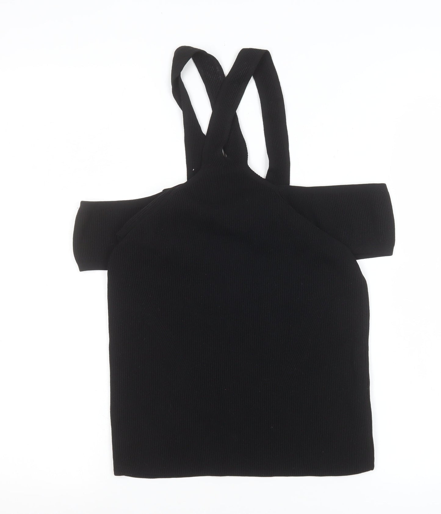 Womens UK Size 16 River Island Black Camisole Tank