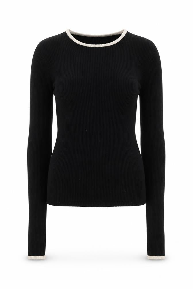 Womens UK Size XS MNG Black Basic Blouse