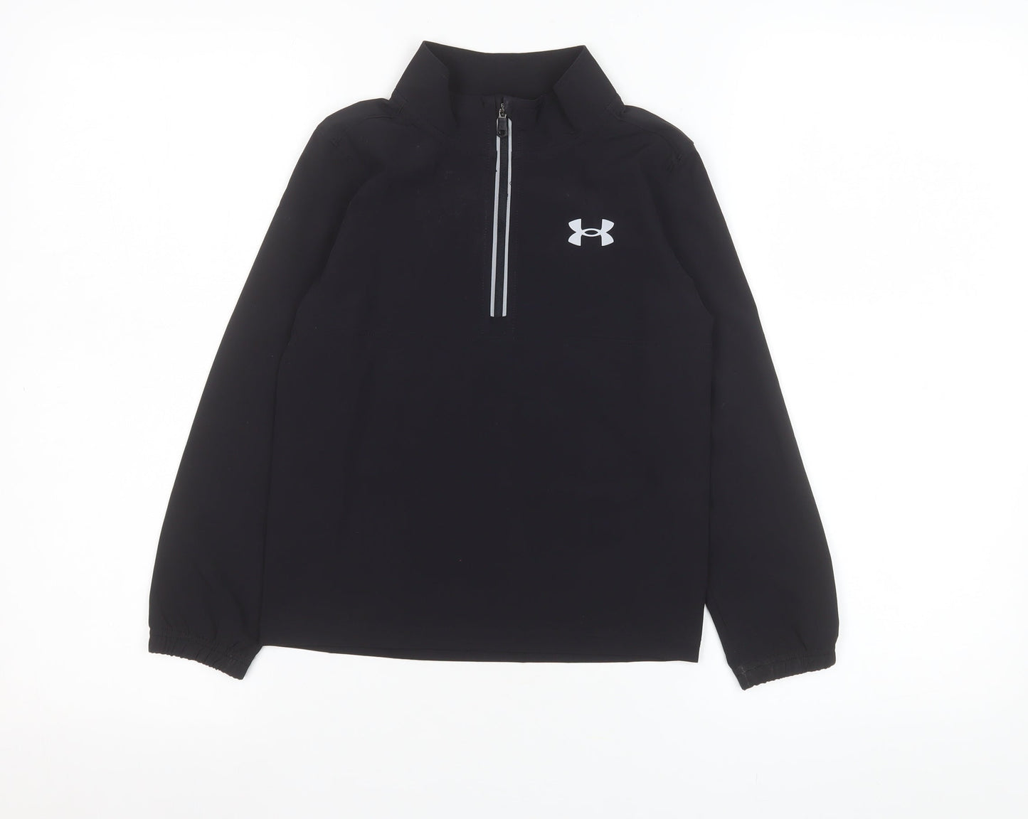 Boys UK Size 5-6 Years Under armour Black Track Jacket