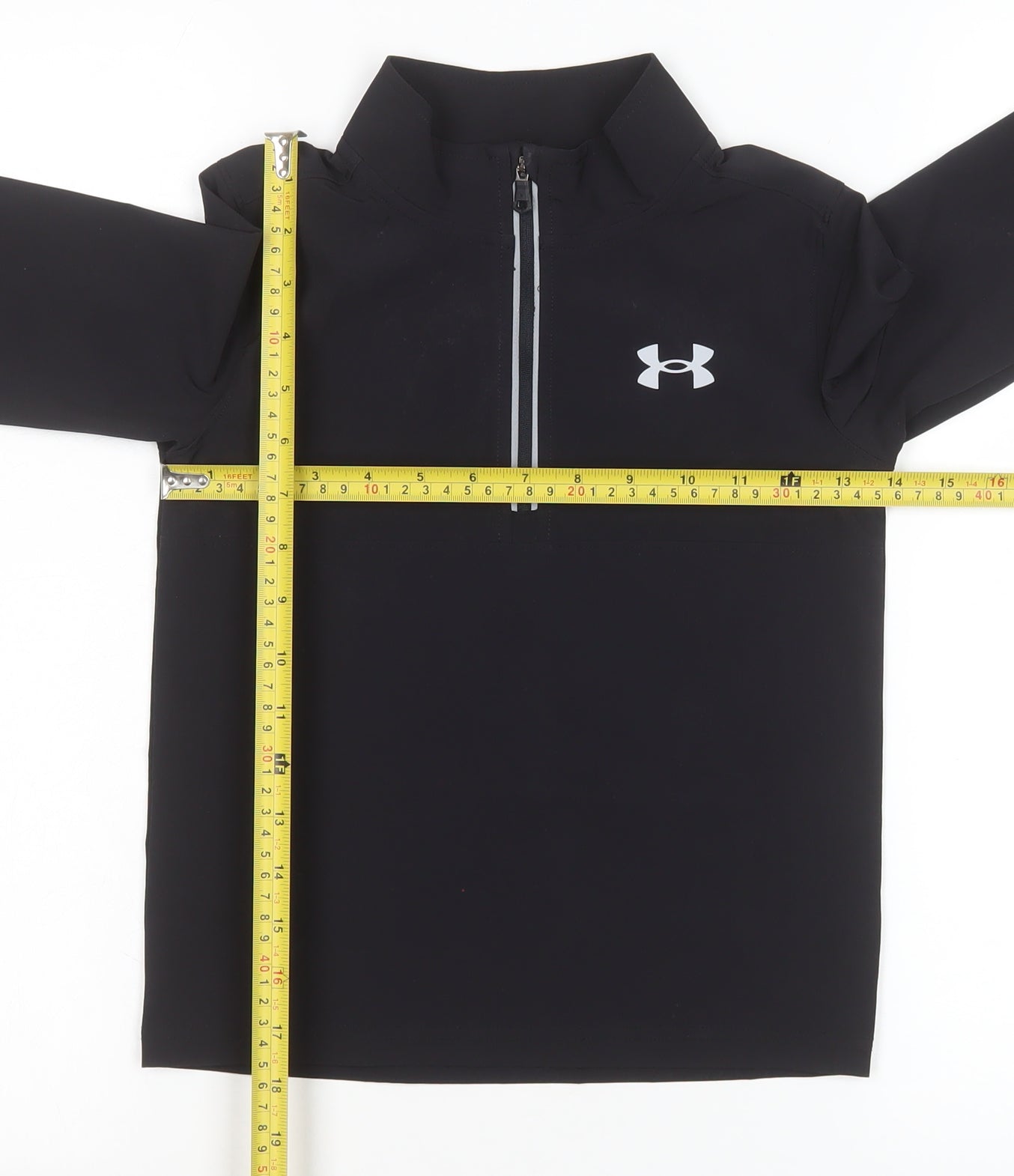 Boys UK Size 5-6 Years Under armour Black Track Jacket