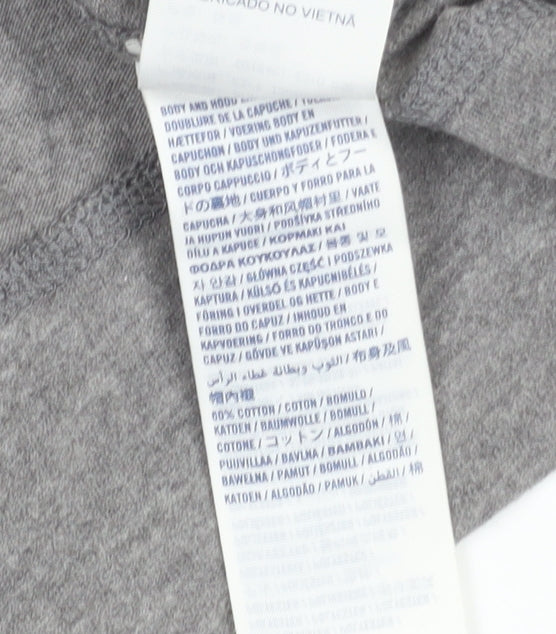 Boys UK Size L abercrombie kids Grey Pullover Hoodie