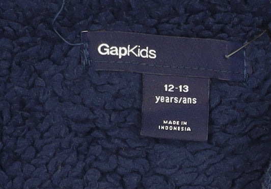 Boys UK Size 12-13 Years Gap Blue Basic Jacket