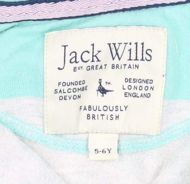 Boys UK Size 5-6 Years Jack Wills Green Basic Jacket