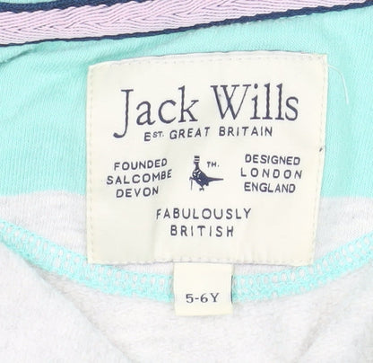 Boys UK Size 5-6 Years Jack Wills Green Basic Jacket