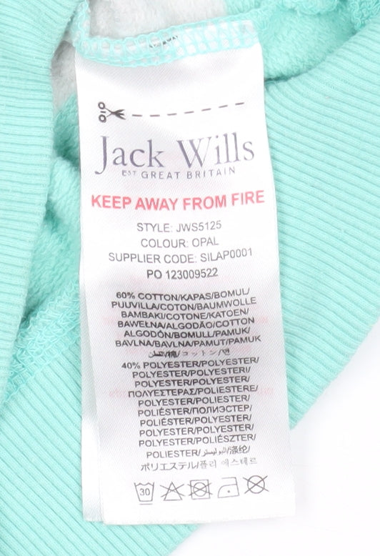 Boys UK Size 5-6 Years Jack Wills Green Basic Jacket