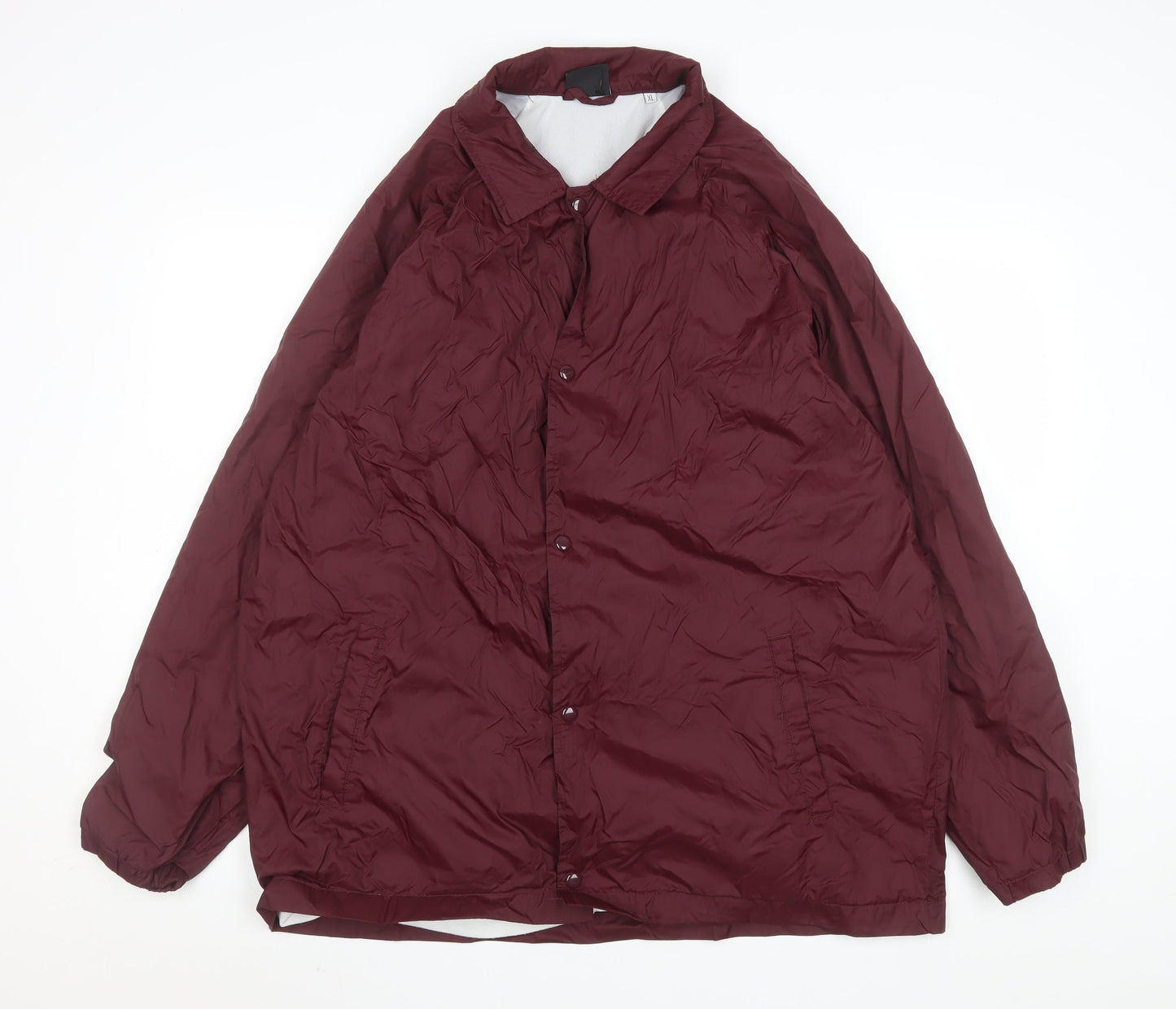 Womens UK Size XL push Red Basic Jacket
