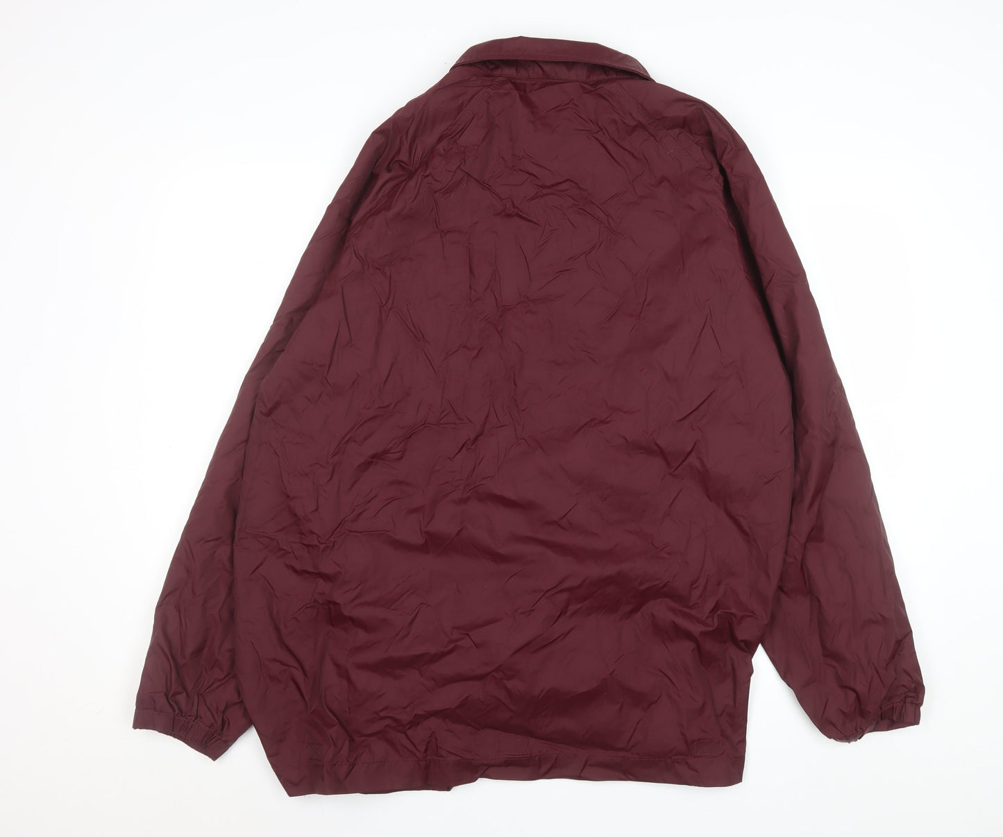 Womens UK Size XL push Red Basic Jacket