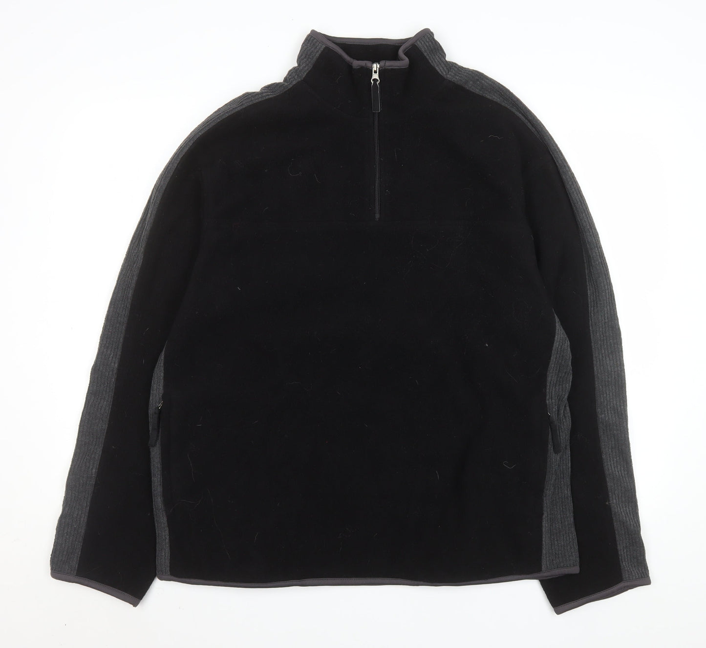 Mens UK Size L Ashford Sport Black Pullover Sweatshirt