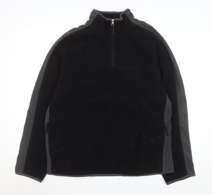 Mens UK Size L Ashford Sport Black Pullover Sweatshirt