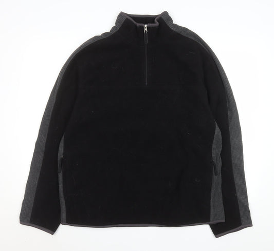 Mens UK Size L Ashford Sport Black Pullover Sweatshirt
