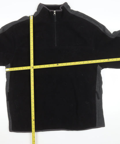 Mens UK Size L Ashford Sport Black Pullover Sweatshirt