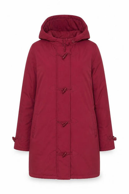 Womens UK Size 12 Being Casual Red Duffle Coat