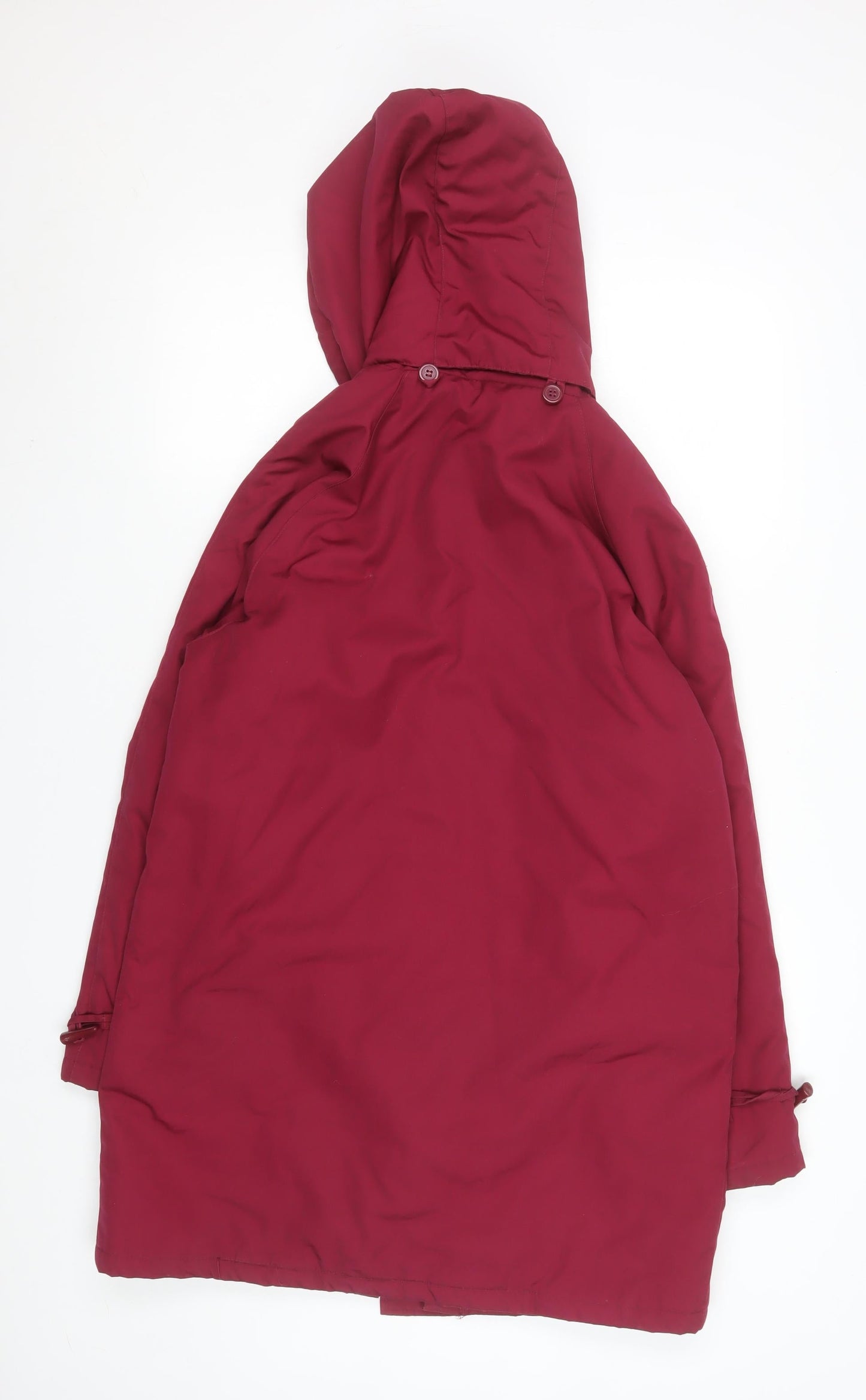 Womens UK Size 12 Being Casual Red Duffle Coat