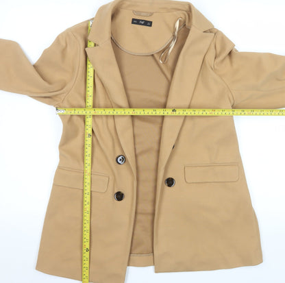 Womens UK Size 10 F&F Beige Blazer