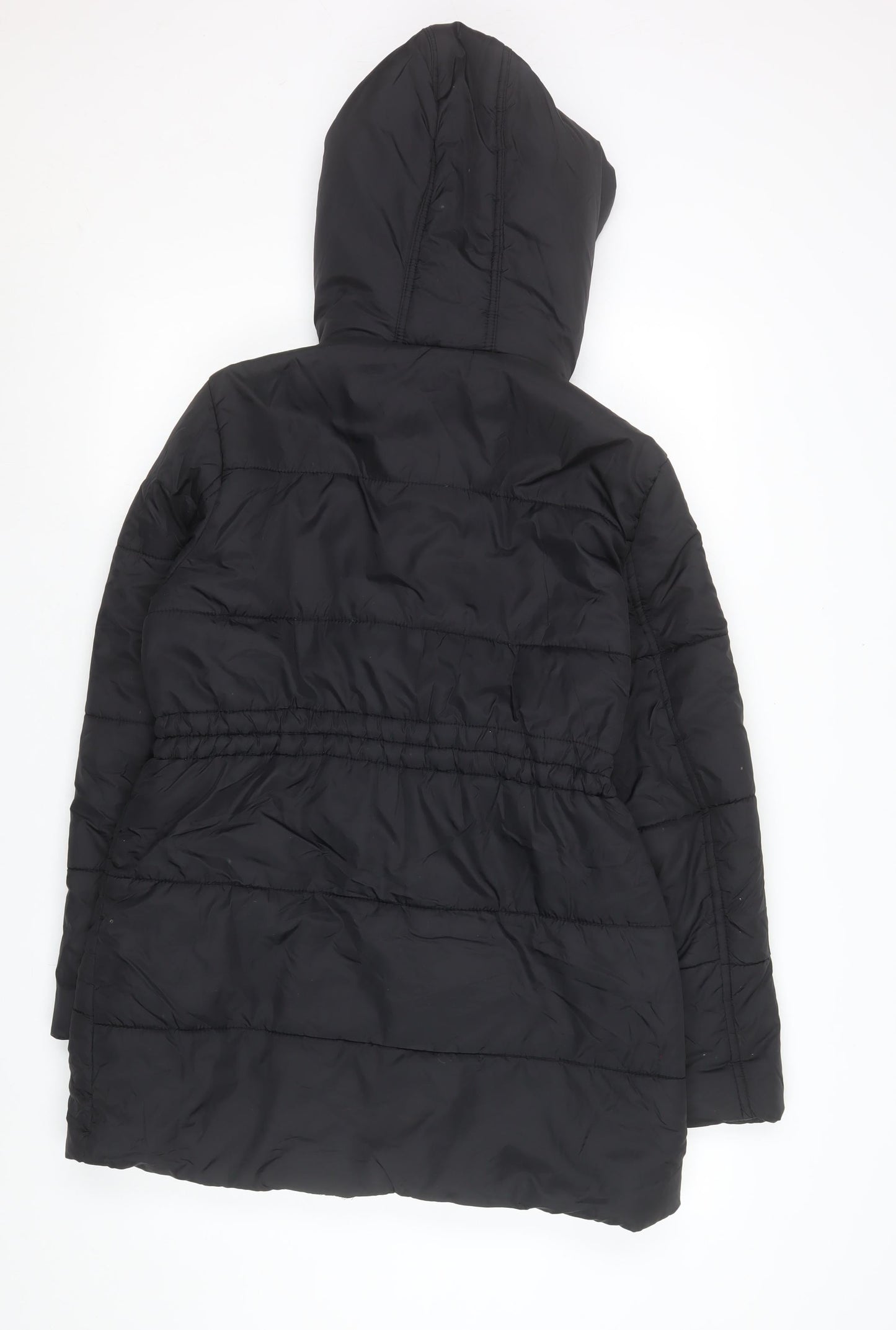 Womens UK Size 12 New Look Black Puffer Jacket