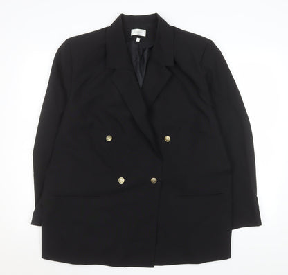 Womens UK Size 20 Classics Regular Black Blazer