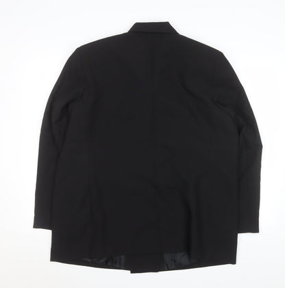 Womens UK Size 20 Classics Regular Black Blazer