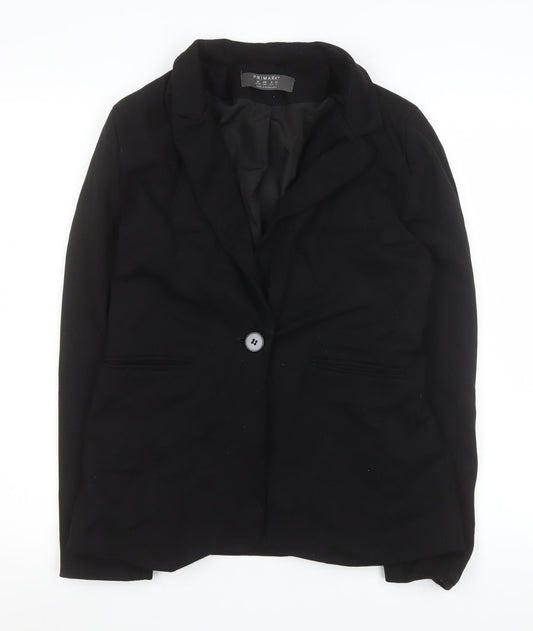 Womens UK Size 10 Primark Regular Black Blazer
