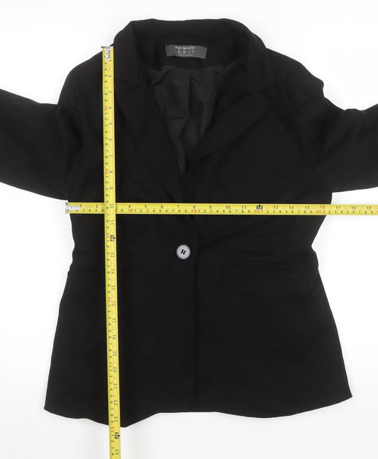Womens UK Size 10 Primark Regular Black Blazer
