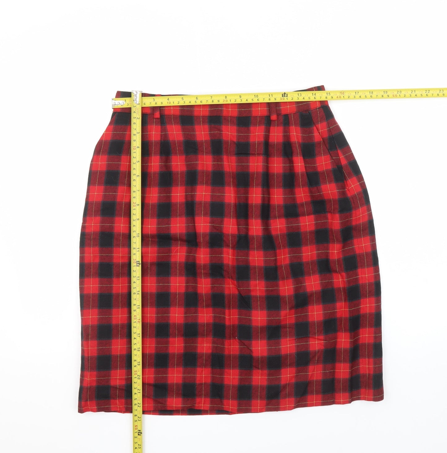 Womens UK Size 16 Viyella Straight & Pencil Tweed Skirt