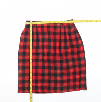 Womens UK Size 16 Viyella Straight & Pencil Tweed Skirt