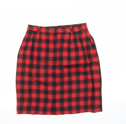 Womens UK Size 16 Viyella Straight & Pencil Tweed Skirt