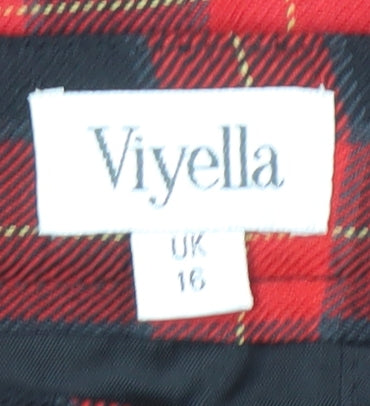 Womens UK Size 16 Viyella Straight & Pencil Tweed Skirt