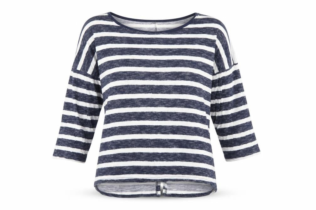 Womens UK Size L Oasis Blue Basic T-Shirt