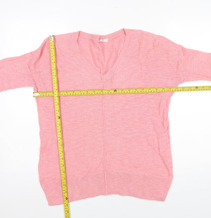 Womens UK Size M Gap Pink Pullover Jumper