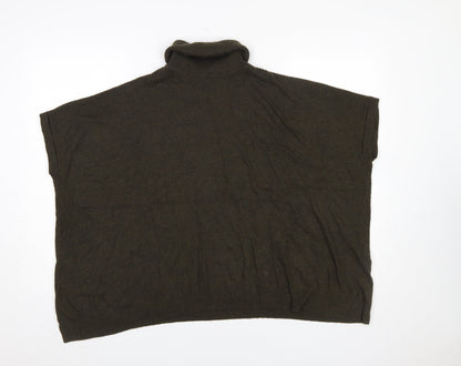 Womens UK Size S New Look Brown Pullover Jumper