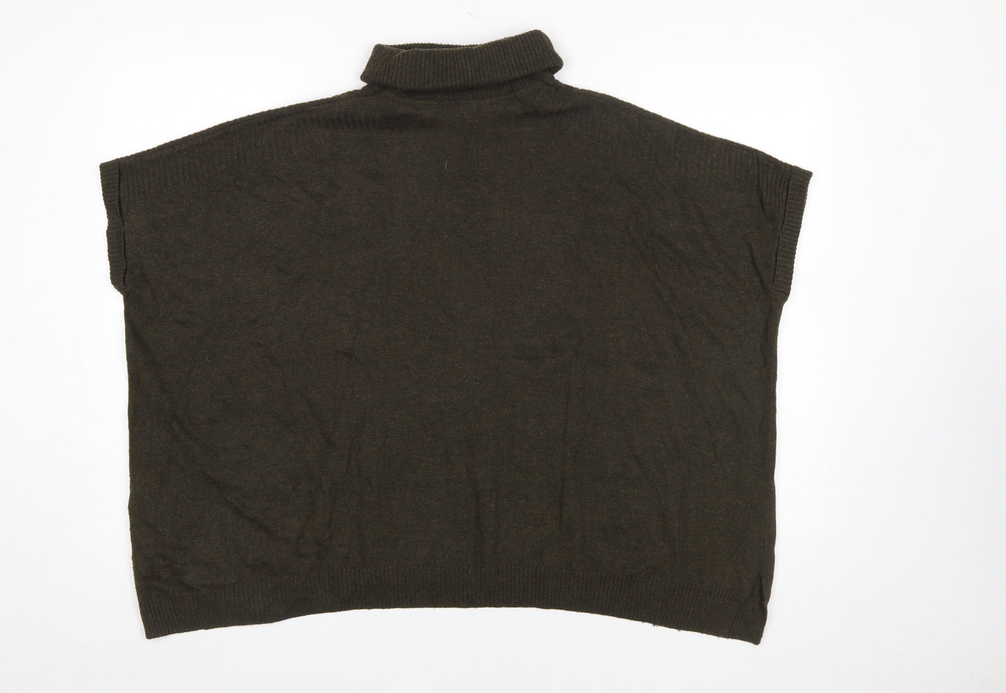 Womens UK Size S New Look Brown Pullover Jumper