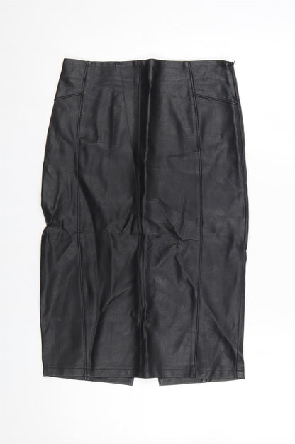Womens UK Size 8 Papaya Straight & Pencil  Skirt
