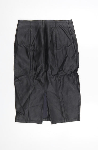 Womens UK Size 8 Papaya Straight & Pencil  Skirt