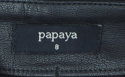 Womens UK Size 8 Papaya Straight & Pencil  Skirt